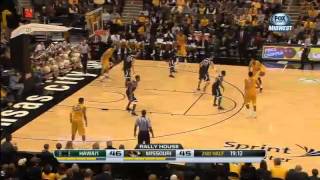 11/16/2013 Hawaii vs Missouri Men's Basketball Highlights