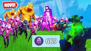 Canal Intenso Chegou no Máximo de Zumbis No Fortnite Battle Royale...