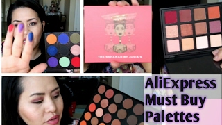 ALIEXPRESS Must Have Palettes