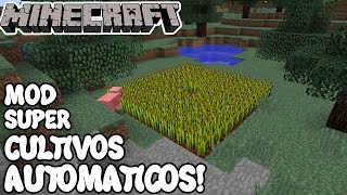 Minecraft 1.12.2 MOD SUPER CULTIVOS AUTOMÁTICOS! Reap Mod Español!