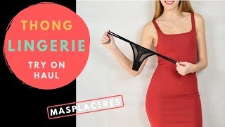 Lenceria regalada por suscriptores try on haul masplaceres