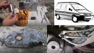 Замена насос подкачки топлива в баке Peugeot Expert 2 0 hdi 2003 своими руками