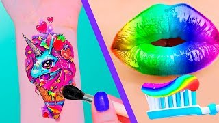 СКУЧНО? 5-МИНУТНЫЕ ИДЕИ, КОТОРЫЕ СТОИТ ПОПРОБОВАТЬ ❗️ DIY + ЛАЙФХАКИ/  5 Minute Crafts