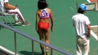 日本学生陸上 女子 走幅跳-1 2012.9.12