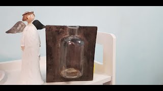 Ваза из цемента/ Поделки из бетона / Как сделать DIY украшение