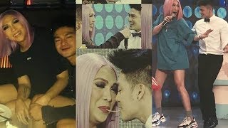 VICE GANDA at ION PEREZ MONTHSARY celebration kaya absent sa #itsshowtime #viceion