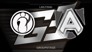 G-1 League LAN Final - Groupstage - iG vs Alliance