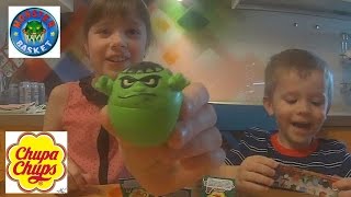 Chupa Chups and Monster Basket Чупа Чупс Ужастики Прилипучки и Монстр Баскет