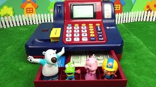 뽀로로 슈퍼마켓 마트 계산대 놀이 쇼핑놀이 소꿉놀이 ❤ 뽀로로 장난감 애니 ❤ Pororo Toy Video