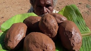 COOKING WEIRD FOOD IN MY VILLAGE | COOKING COUNTRY CHICKEN EGGS IN PRIMITIVE STYLE | VILLAGE FOOD |