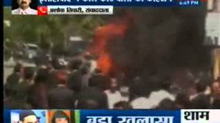 Allahabad High Court lawyers protest for separate bench