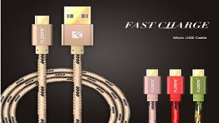 usb microusb кабель с тряпчаной оплеткой из магазина floveme