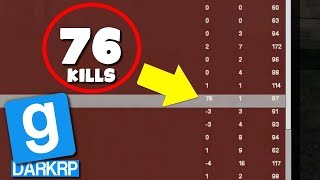 JE SUIS ÉNERVÉ ET ÉLIMINE LA MOITIÉ DU SERVEUR ! GMOD DarkRP
