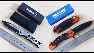 Мои посылки из Китая - ножи Boker + cold steel