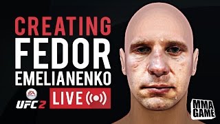 Creating Fighters in EA Sports UFC 2 Ultimate team with Photo Game Face