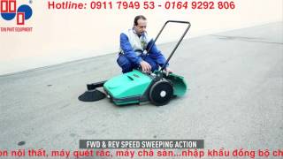 Máy quét rác chuyên nghiệp - Máy quét rác đẩy tay giá rẻ