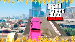 Потный скилл тест по крышам на SANDKING'ах в GTA 5 Online! GTA #1