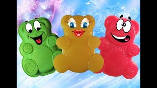 Огромный ЖЕЛЕЙНЫЙ МЕДВЕДЬ. Делаем ЖЕНУ для желейного медведя Валеры. ЖЕЛЕЙНАЯ МИШКА Анжелла