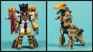 Kre-o Transformers Grimlock - Kreon Battle Changer Building Toy - Unboxing, Time-lapse Build & Play