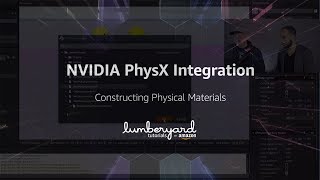 NVIDIA PhysX Lumberyard Integration: Physical Material Creation