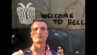 Российских журналистов атаковали на матче ПАОК - "Спартак". Беспредел в Греции