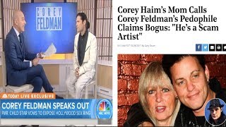 Corey Feldman vows to release names of Several Hollywood Execs+ Corey Haim's mom speaks out!