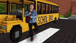 PRIMEIRO DIA DE AULA DENTRO DO MINECRAFT NA VIDA REAL !