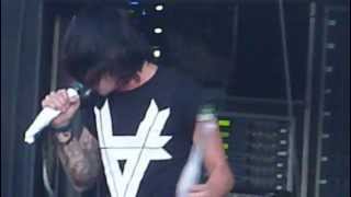 Sleeping With Sirens "If You Can't Hang..." LIVE at Vans Warped Tour San Francisco AT&T Park 6/23/12