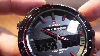 Купить Часы обзор часов Naviforce Модель NF9024M 1 10 с Aliexpress посылка товар из китая