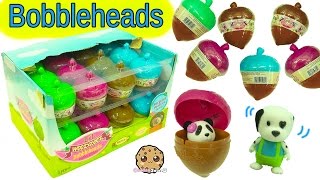 Full Box Lil Woodzeez Fuzzy Bobblehead Collection Surprise Blind Bag Acorns