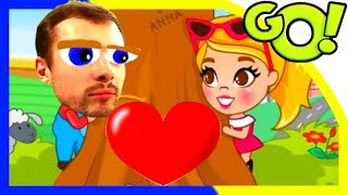 Большая ЛЮБОВЬ! Болтушка и ПРоХоДиМеЦ  вместе НАВСЕГДА! #309 Мультик ИГРА  - История Двух Сердец