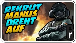 REKRUT MANUS DREHT AUF! - RAINBOW SIX SIEGE #090 - Let's Play RBSS - Dhalucard