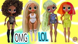 OMG LOL Surprise Big Sisters Dress Up Fashion Style Clothing + Shoes Blind Bags - NEW Video