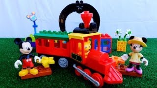Дисней Игрушки - День рождения Минни (Путешествие на паровозике, самолете и лодке)