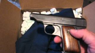 .25 ACP Deutsche-Werke Ortgies pistol, the unveiling