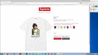 First Time Buying From Supreme Drop! Lucky Day! Supreme Week 1 Cop