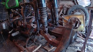 Трицикл из Днепра своими руками (2 часть)