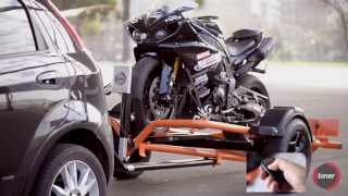 Reboque elétrico para transpote de moto - Biner