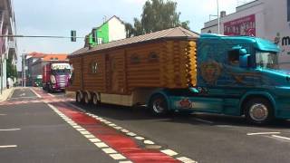 10. Truckertreffen Bautzen / Singwitz 2012, Ausfahrt durch Bautzen
