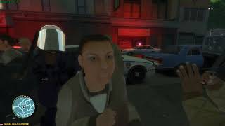 GTA 4 - Нико Беллик оппозиционер, жесткая драка с ментами