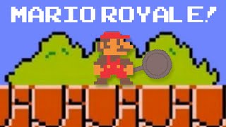 Mario Battle Royale Gameplay ¡75 Personas Jugando Mario Bros al Mismo Tiempo!
