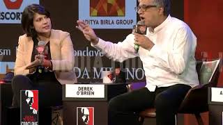 Derek O'Brien Questions Federalism In TV Journalism, Rajdeep Responds | India Today Conclave
