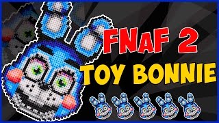 Как сделать Той Бонни Из ТермоМозаики. Toy Bonnie FNaF2 Hama Beads. DIY Toy Bonnie Tutorial.