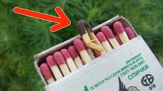 6 ЛУЧШИХ ЛАЙФХАКОВ СО СПИЧКАМИ