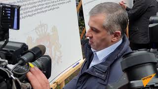 ქართული ოპოზიცია ხელს აწერს მეათე მოწვევის პარლამენტის მანდატებზე უარის შესახებ მემორანდუმს - ვიდეო