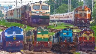 END OF AN ERA | Glorious Diesel days of CHOLAN EXPRESS in Chennai | Now hauled by Electric locos!!