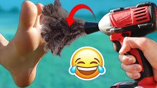 DIY Tickle Weapons!! *EXTREME TRY NOT TO LAUGH* (IMPOSSIBLE)
