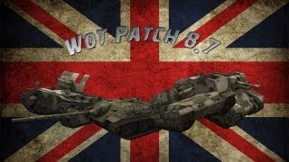 World of Tanks - Patch 8.7 - Crusader 5.5in SP - SPG - Preview