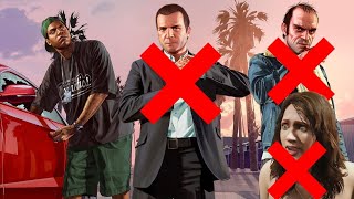 GTA 5 Lamar Kills Michael Trevor And Amanda