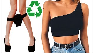 4 IDEAS to RECYCLE PANTIES – RECICLAR Bragas – TRANSFORMAR Ropa
